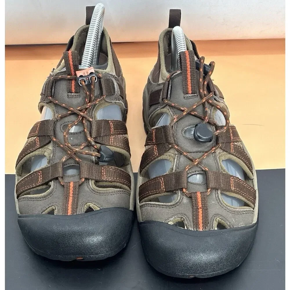 KEEN Unisex-Newport Closed Toe Water Sandals Closed Back Brown Sz 9 EU 42